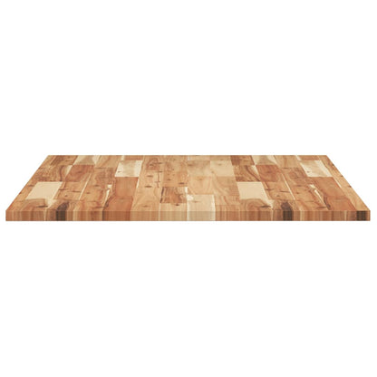 Desk Top Oil Finished 80x70x2 cm Solid Wood Acacia