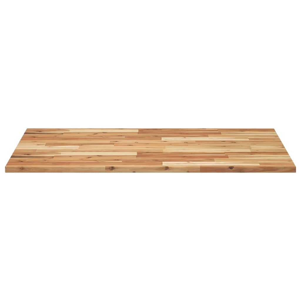 Desk Top Oil Finished 120x70x2 cm Solid Wood Acacia