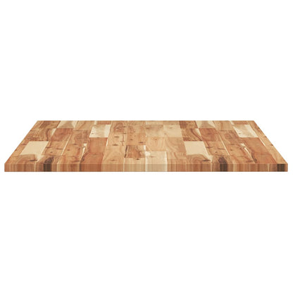 Desk Top Oil Finished 120x70x2 cm Solid Wood Acacia