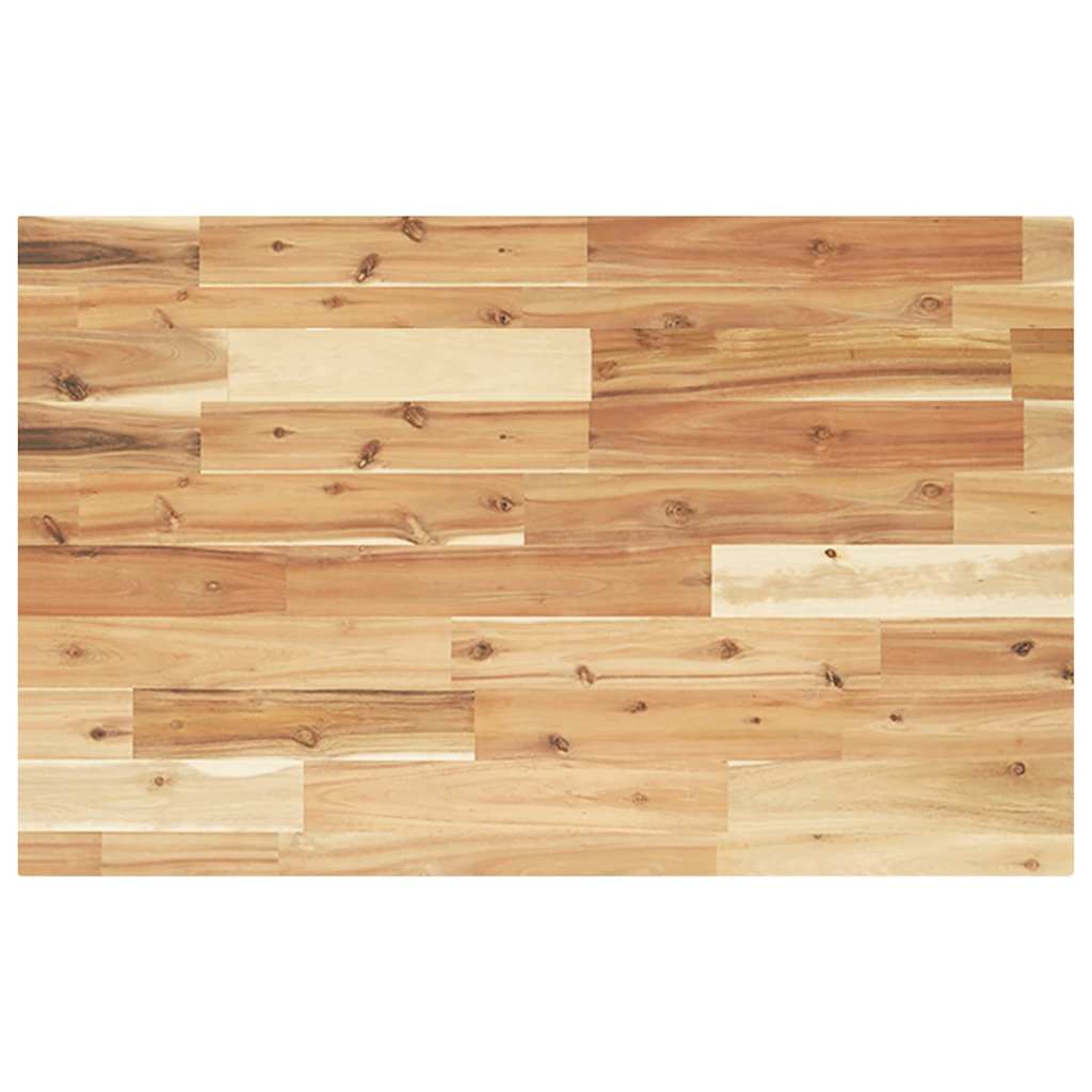 Desk Top Oil Finished 60x50x4 cm Solid Wood Acacia