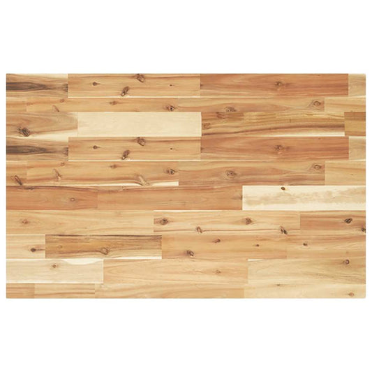 Desk Top Oil Finished 100x50x4 cm Solid Wood Acacia
