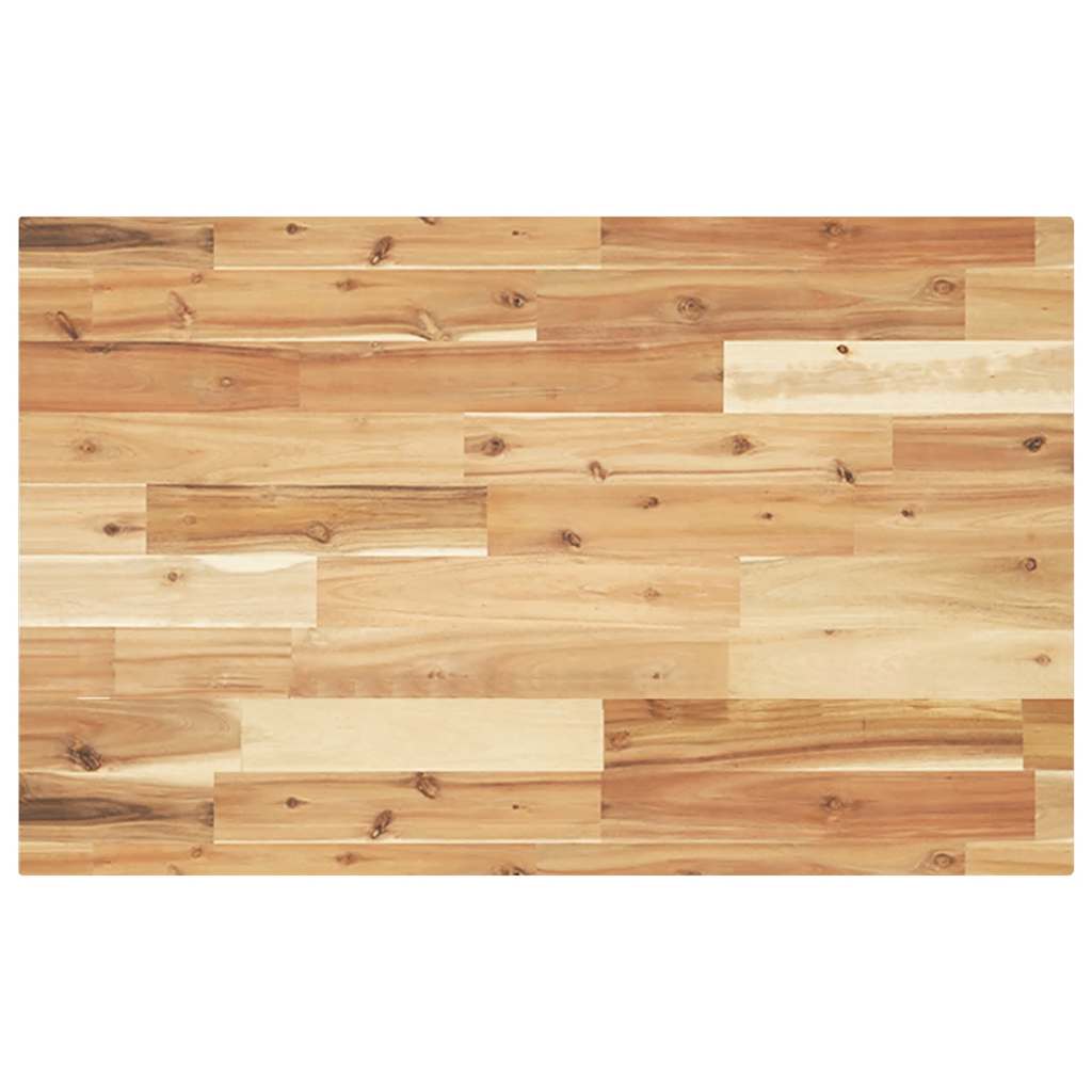 Desk Top Oil Finished 160x50x4 cm Solid Wood Acacia