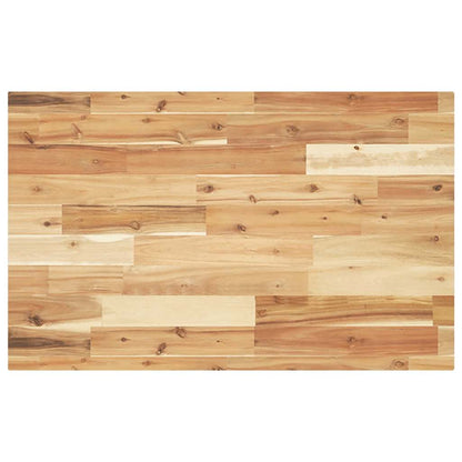 Desk Top Oil Finished 160x50x4 cm Solid Wood Acacia