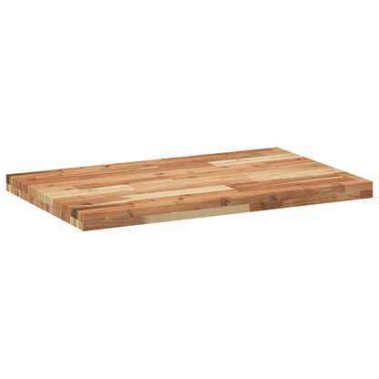 Desk Top Oil Finished 160x50x4 cm Solid Wood Acacia