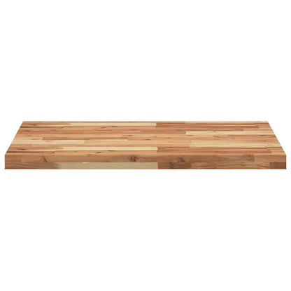 Desk Top Oil Finished 100x60x4 cm Solid Wood Acacia