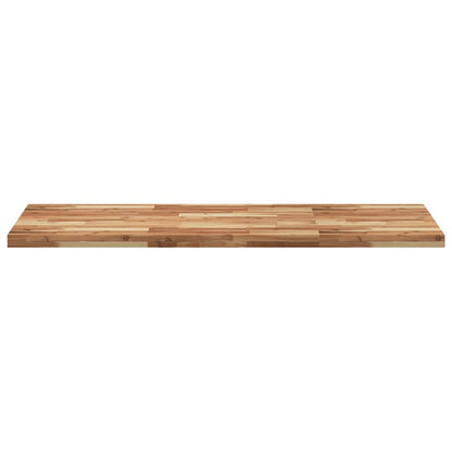 Desk Top Oil Finished 120x60x4 cm Solid Wood Acacia