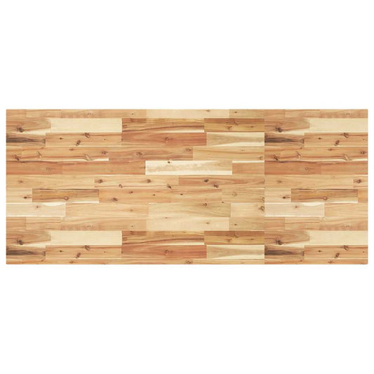 Desk Top Oil Finished 140x60x4 cm Solid Wood Acacia