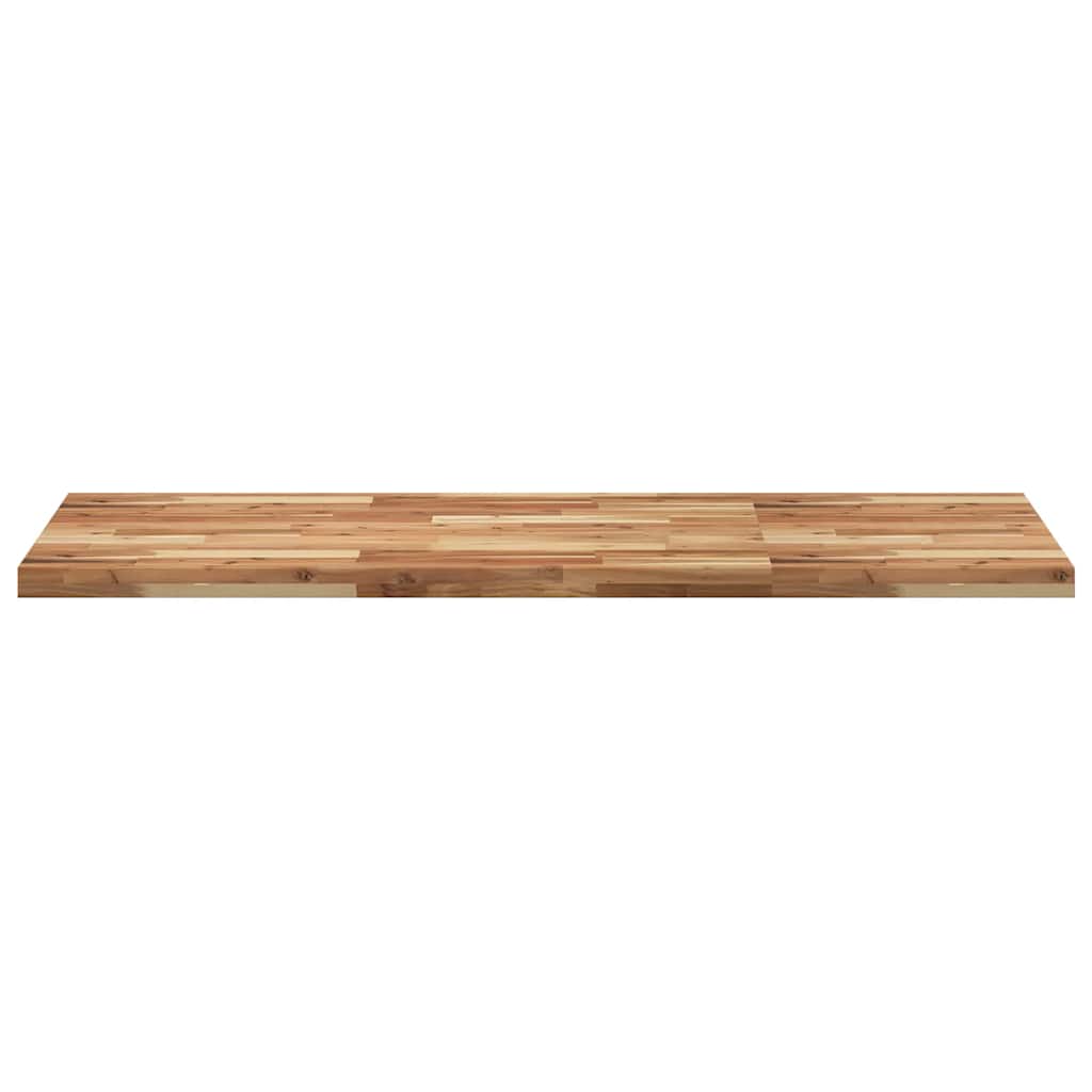 Desk Top Oil Finished 140x60x4 cm Solid Wood Acacia