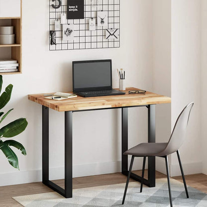 Desk Top Oil Finished 100x70x4 cm Solid Wood Acacia