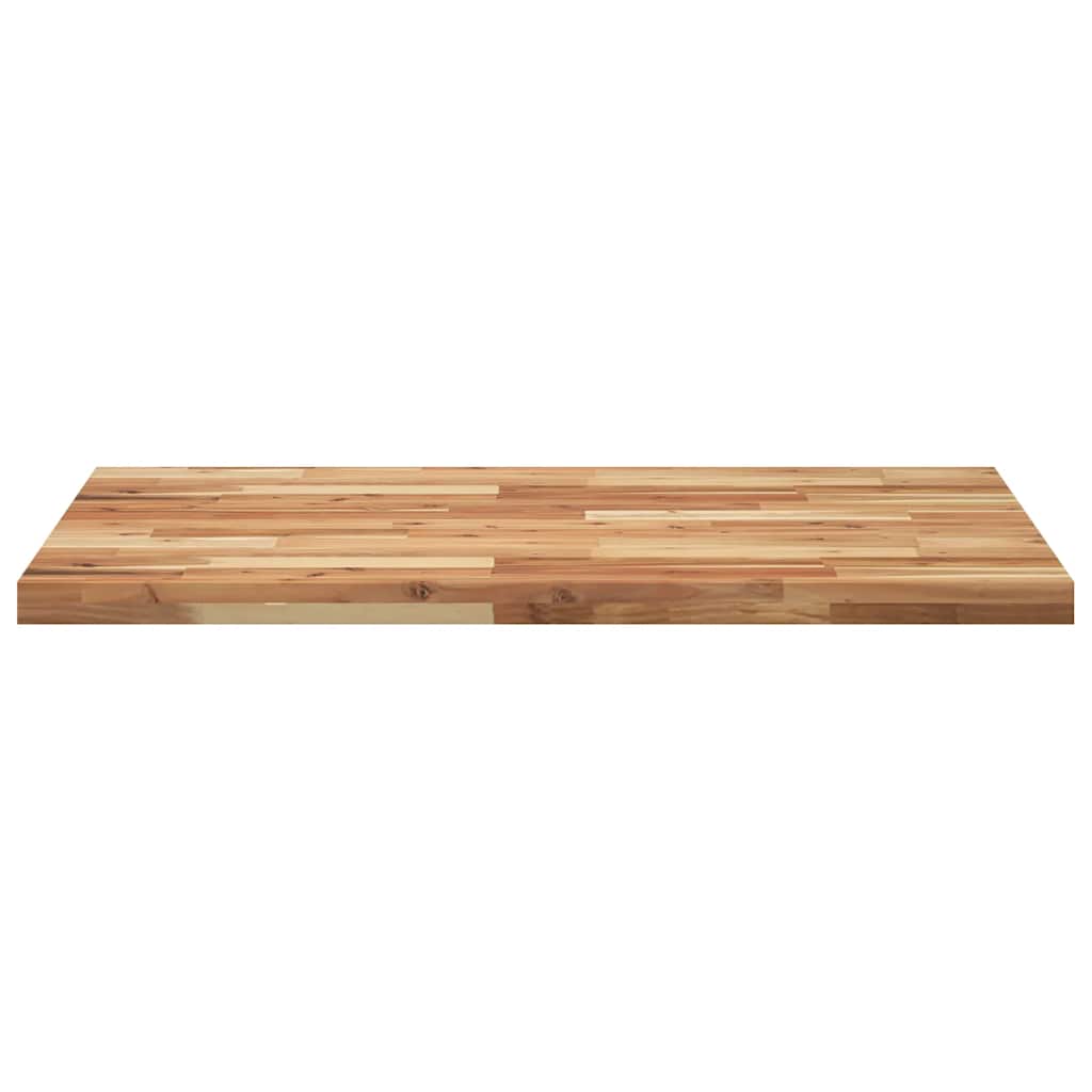 Desk Top Oil Finished 100x70x4 cm Solid Wood Acacia