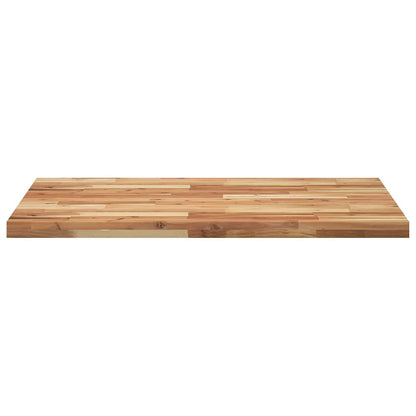 Desk Top Oil Finished 100x70x4 cm Solid Wood Acacia