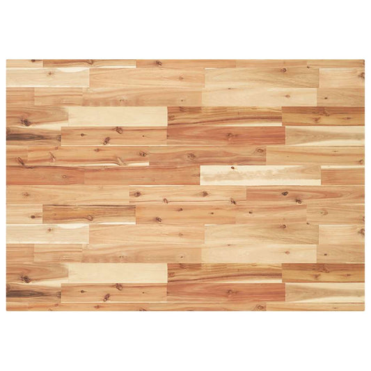 Desk Top Oil Finished 120x70x4 cm Solid Wood Acacia