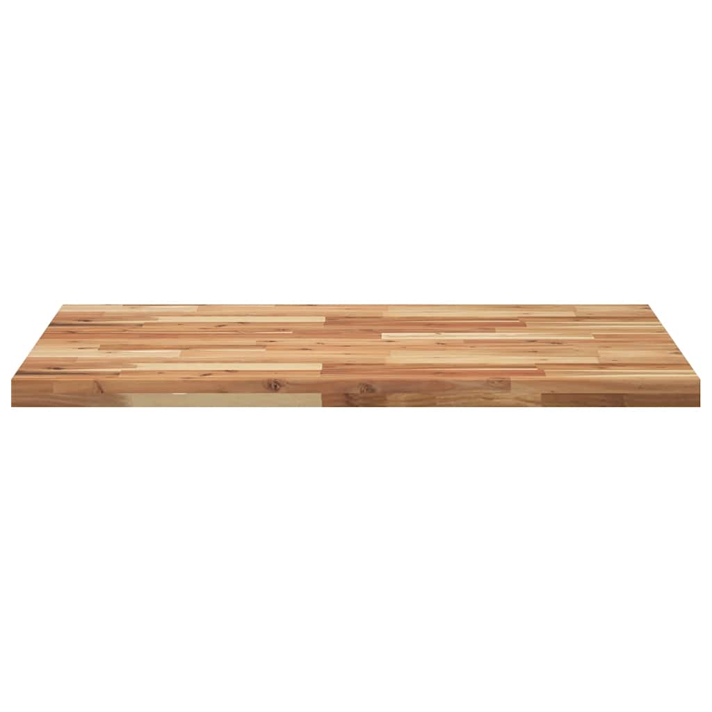 Desk Top Oil Finished 120x70x4 cm Solid Wood Acacia