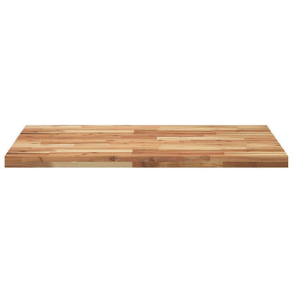 Desk Top Oil Finished 120x70x4 cm Solid Wood Acacia