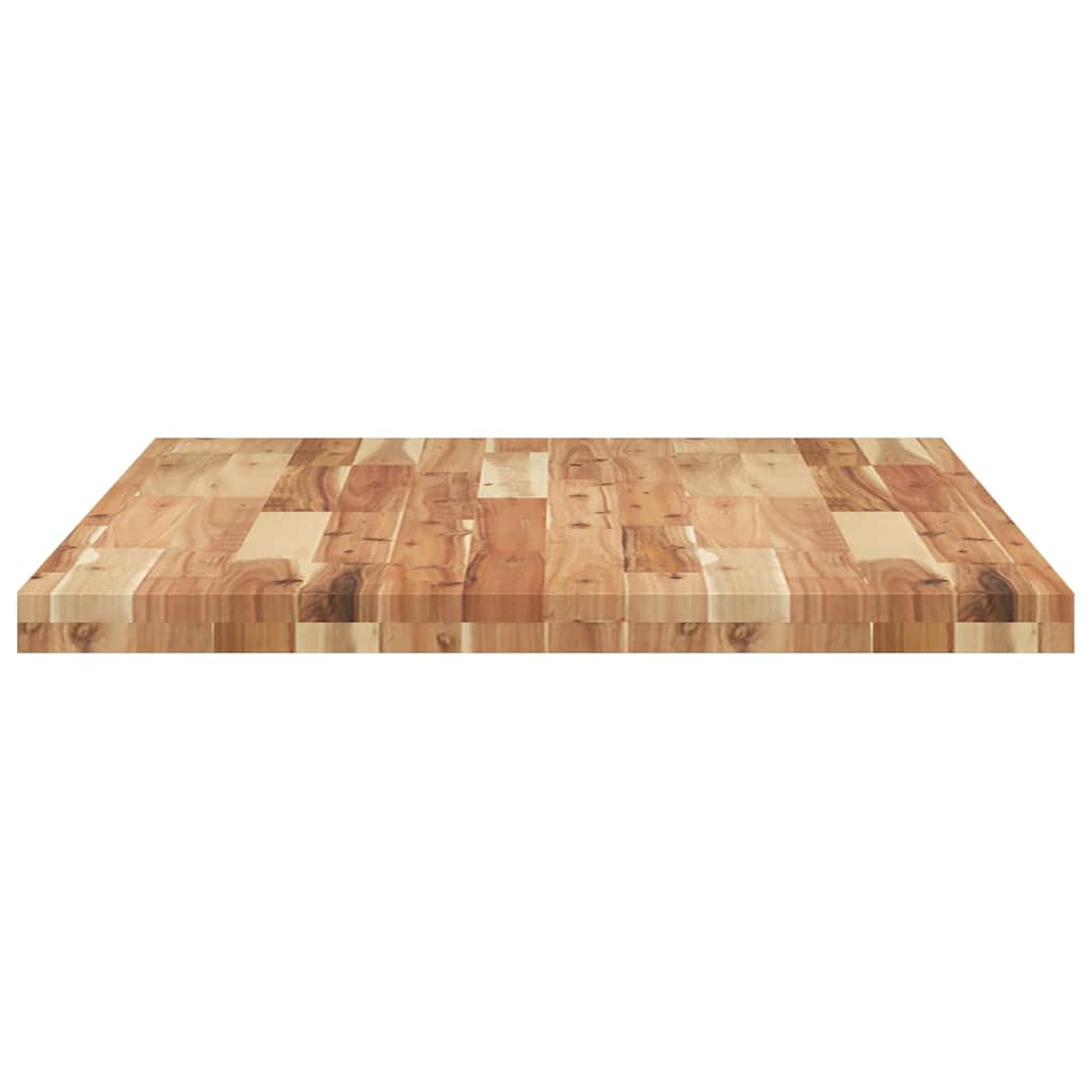 Desk Top Oil Finished 120x70x4 cm Solid Wood Acacia