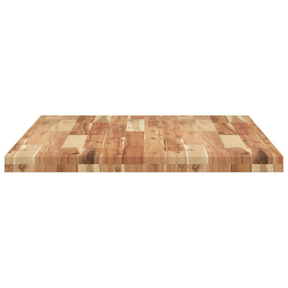 Desk Top Oil Finished 120x70x4 cm Solid Wood Acacia