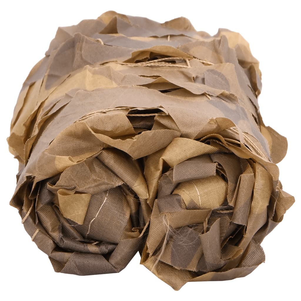 Camouflage Net with Storage Bag 706x140 cm Sand