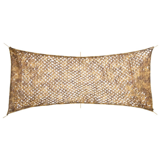 Camouflage Net with Storage Bag 409x206 cm Sand
