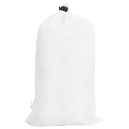 Camouflage Net with Storage Bag 1038x137 cm White