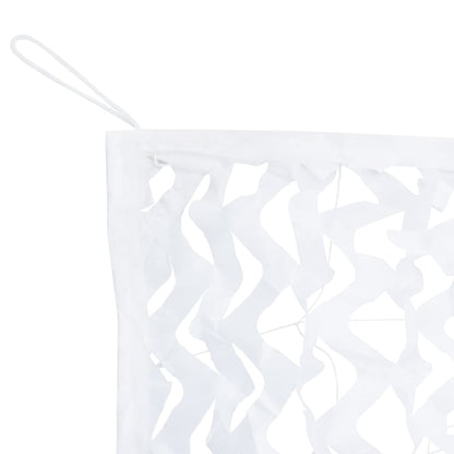Camouflage Net with Storage Bag 1038x137 cm White