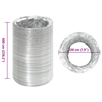 Ventilation Duct Aluminium 6 m Ø20 cm