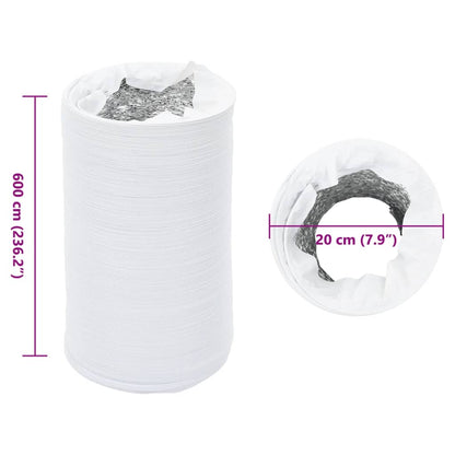 Ventilation Duct Aluminium and PVC 6 m Ø20 cm