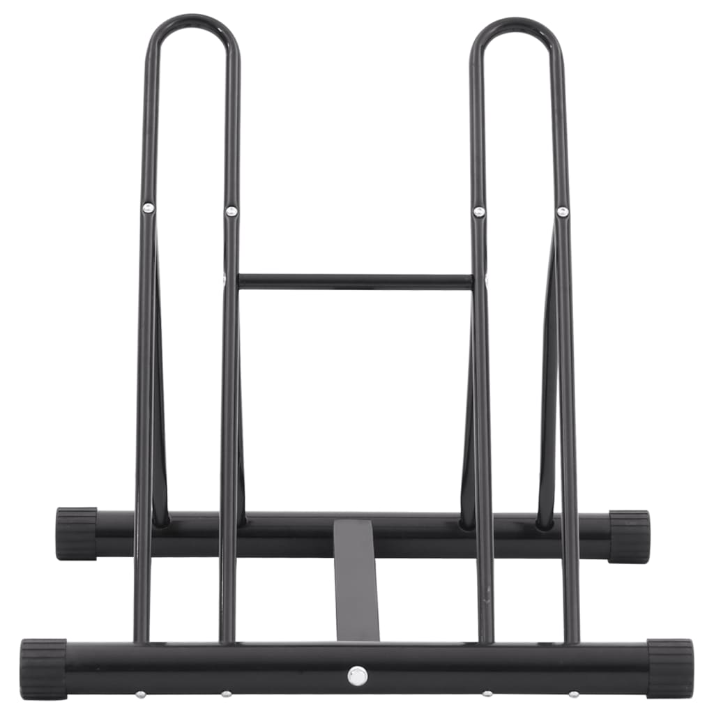 Bicycle Stand for 2 Bikes Floor Freestanding Steel