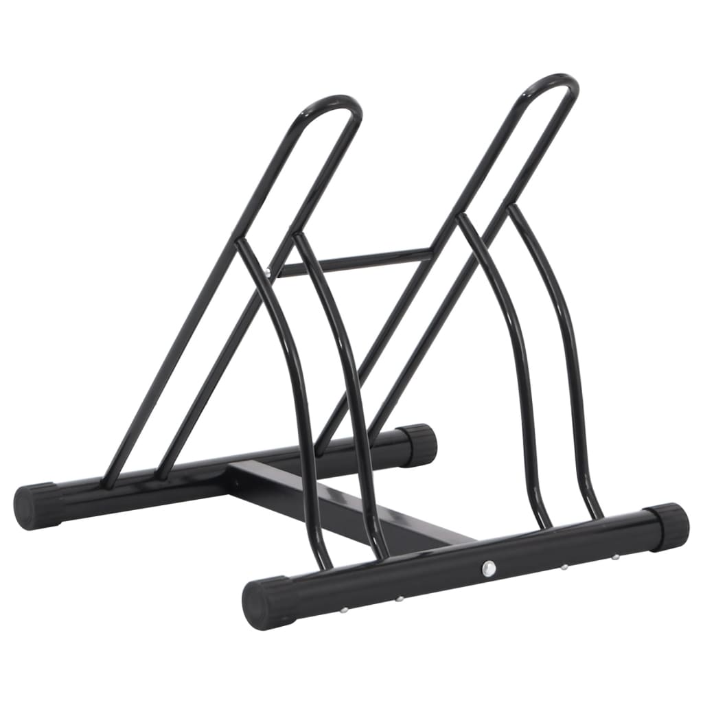 Bicycle Stand for 2 Bikes Floor Freestanding Steel