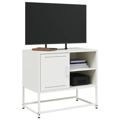 TV Cabinet White 68x39x60.5 cm Steel