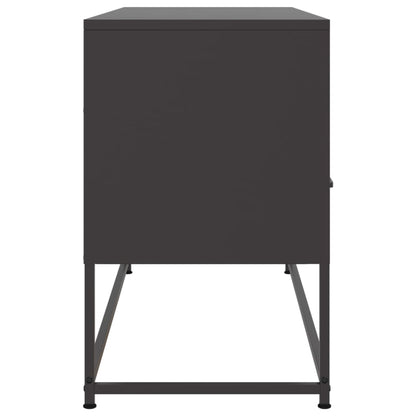 TV Cabinet Black 100.5x39x60.5 cm Steel