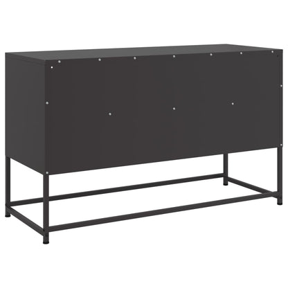 TV Cabinet Black 100.5x39x60.5 cm Steel