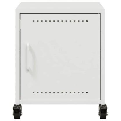 Bedside Cabinets 2 pcs White 36x39x43.5 cm Steel