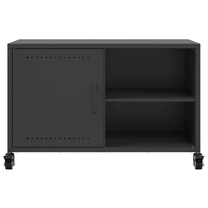 TV Cabinet Black 68x39x43.5 cm Steel