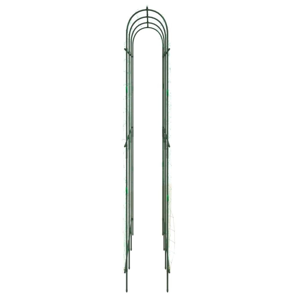 Garden Trellis for Climbing Plants U-Shape 181x31x182.5 cm Steel