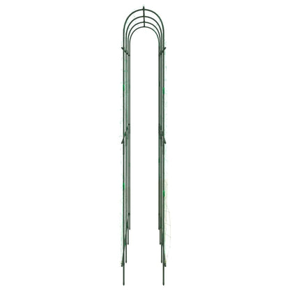 Garden Trellis for Climbing Plants U-Shape 181x31x182.5 cm Steel