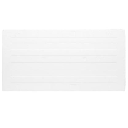 3D Wall Panels 10 pcs Light Grey 100x50 cm EPS