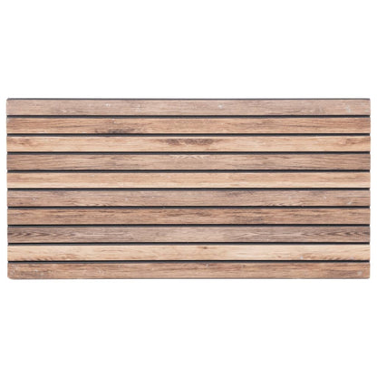 3D Wall Panels 5 pcs Light Brown 100x50 cm EPS