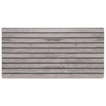 3D Wall Panels 5 pcs Grey 100x50 cm EPS