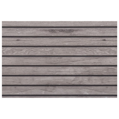 3D Wall Panels 5 pcs Grey 100x50 cm EPS