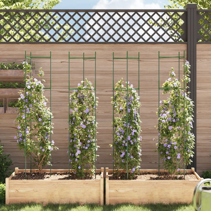 Tomato Cages 4 pcs 154 cm Steel and PP