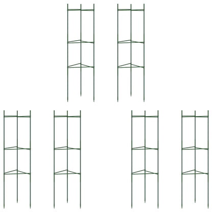 Tomato Cages 6 pcs 116 cm Steel and PP