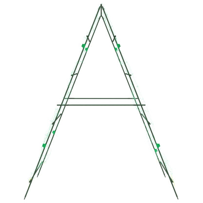 Garden Trellises for Climbing Plants 3 pcs A-Frame Steel