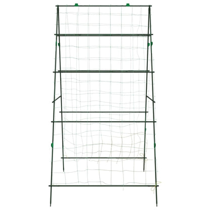Garden Trellises for Climbing Plants 3 pcs A-Frame Steel