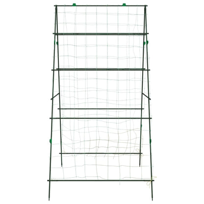 Garden Trellises for Climbing Plants 4 pcs A-Frame Steel