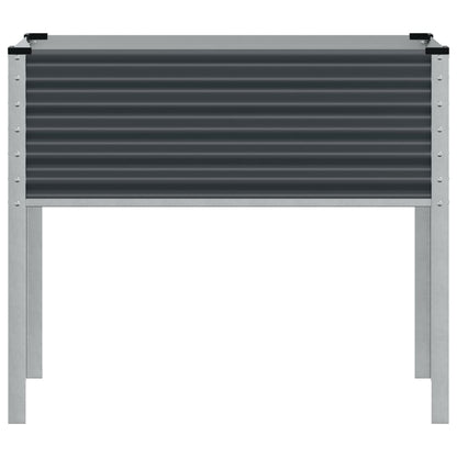 Garden Planter Anthracite 100x45x90 cm Steel