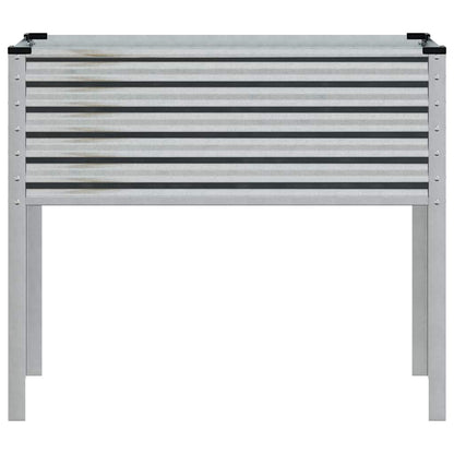 Garden Planter 100x45x90 cm Galvanised Steel