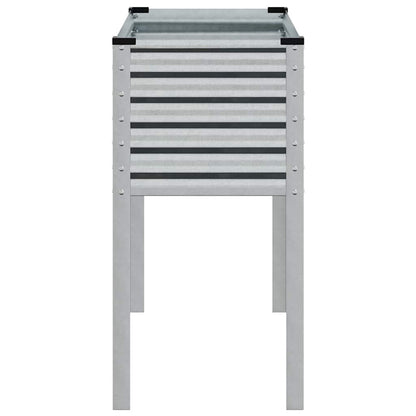 Garden Planter 100x45x90 cm Galvanised Steel