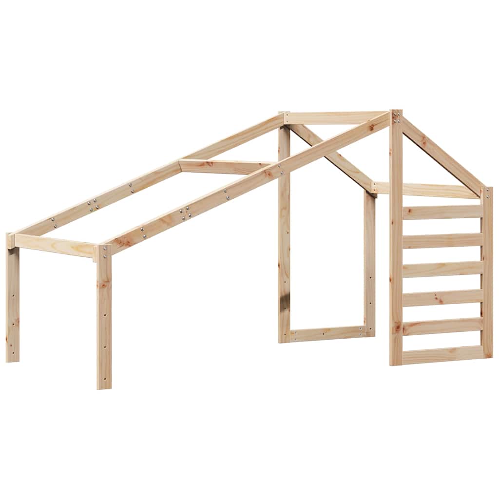 Kids' Bed Roof 188x97x113 cm Solid Wood Pine