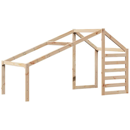 Kids' Bed Roof 188x97x113 cm Solid Wood Pine
