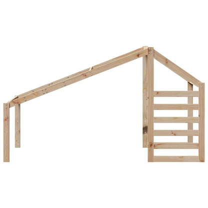 Kids' Bed Roof 188x97x113 cm Solid Wood Pine